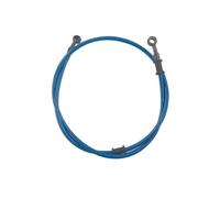 Motorbike Hoses ATV Street Dirt Pit Bike Remove Banjo Motorcycle Hydraulic Stainless Steel Braided Brake Line Fluid Oil Tube Moto Brake Hose Motorcycle Brake line(Gold)