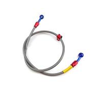 Motorbike Hoses Braided Steel Hydraulic Reinforce Oil Hose 85cm Banjo for DIO ZX Universal Motorcycle Brake Hose Line Dirt Bike Motorcycle Brake line
