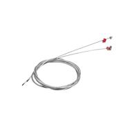 Motorbike Hoses Brake Accelerator Cable Wire for Motorcycle Scooter Accessories Universal 1.8m Length Metal Clutch Line Cable Wire Motorcycle Brake line(2Pcs Clutch)