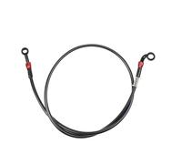 Motorbike Hoses Dirt Bike Braided Steel Hydraulic Reinforce Brake Line Clutch Oil Tube Pipe Motorcycle Brake Hose Universal Scooter ATV Moto Motorcycle Brake line(1300mm)