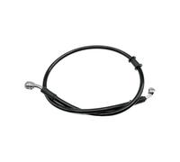 Motorbike Hoses For Atv For Dirt For Pit For Racing For Bike For Motorcycle Hydraulic Reinforced Brake Clutch Oil Hose Line Pipe Black 300Mm To 2200Mm 28° 10Mm Motorcycle Brake Line