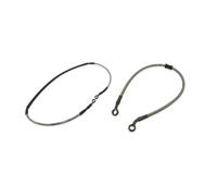 Motorbike Hoses Front Rear Brake Oil Tubing Cable for CR125 CRF250R CRF450RX CRF250L Motorcycle Accessories Brake Hose Motorcycle Brake line(Front Rear)