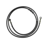 Motorbike Hoses Hydraulic Reinforced Stainless Steel Braided Hose 50-200cm 60cm 70cm 80cm 100cm 110cm Motorcycle Brake Clutch Oil Hose Line Pipe Motorcycle Brake line(130cm)