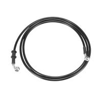 Motorbike Hoses Hydraulic Reinforced Stainless Steel Braided Hose Motorcycle Brake Clutch Oil Hose Line Pipe Universal 40cm-200cm Motorcycle Brake line(190cm)