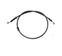 Motorbike Hoses M10 0-28 Degree 400 to 2200mm Hydraulic Brake Hose Oil Pipe Line Braided Cable Banjo Fit for Motorcycle Dirt Bike ATV Motorcycle Brake line(2300mm 90.55inch)