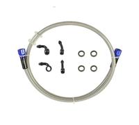 Motorbike Hoses Master Cylinder Brake Oil DOT Pipe Reinforced Braided Brake Hose Motorcycle Hydraulic Clutch Tube ATV Dirt Pit Racing Bike Motorcycle Brake line(900mm)