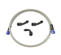 Motorbike Hoses Moto Braided Hose Motorcycle Dirt Bike Brake Steel Oil Line Quick Release Street Pit Bike Pipeline Motorcycle Brake line(600mm)