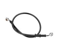 Motorbike Hoses Motorcycle Dirt Bike Braided Steel Hydraulic Reinforce Clutch Oil Hose Tube 1PC Universal Motorcycle Brake Line 500 to 800mm Motorcycle Brake line(50cm Black)
