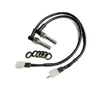 Motorbike Hoses Motorcycle Hydraulic Brake Clutch Pressure Callipers Cylinder Pump Light Switch Banjo Bolt Kart Moto Universal 10x1.25mm / 1.0mm Motorcycle Brake line(C)