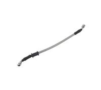 Motorbike Hoses Short 27 34 40MM Motorcycle Hydraulic Brake Hose Line Cable 10mm Banjo Pipe Line Braided Oil Hose Motorcycle Brake line(E,34cm)