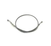 Motorbike Hoses Steel Brake Cable Hydraulic Banjo Pipe 400mm-1500mm Motorcycle Dirt Bike Braided Brake Hose Line for Motorcycle Universal Racing Motorcycle Brake line(1400MM)