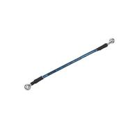 Motorbike Hoses Steel Brake Cable Hydraulic Banjo Pipe Short Motorcycle Dirt Bike Braided Brake Hose Line 27 34 40 Cm Motorcycle Brake line(Gold,40cm)