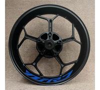 Motorbike Hub Decoration Motorcycle Wheel Decals Stickers for YA&MAHA YZF R7 YZFR7 Wheel Sticker Reflective Rim Decal Stripe Tape Wheel Rim Sticker Set(Color 4)