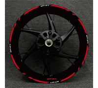 Motorbike Hub Decoration Motorcycle Wheel Stickers Rim Decals for YA&MAHA MT-07 MT07 MT 07 2022 Modified Decorative Stickers Wheel Rim Sticker Set(Color 21)