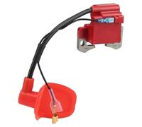Motorbike Ignition Coil For 43cc 47cc 49cc Quad Pocket Dirt Bike ATV 2-Stroke Performance Red Engine Part With Plug(Ignition Coil red)