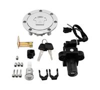 Motorbike Ignition Coil For CB400 1993-1997 Motorcycle Fuel Gas Cap Ignition Switch Lock Key Set Aluminum&plastic