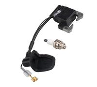 Motorbike Ignition Coil Pack IGNITION COIL For 43cc 47cc 49cc For Mini Quad Pocket Dirt Bike ATV 2-Stroke Engine Part With For Spark Plug(A set black)