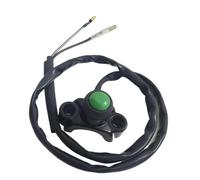 Motorbike Ignition Starter Button 22MM 1PC Motorcycle Switches Power Start Kill Fog Light Button Universal Self-Return Manual-Return For Racing Off-Road ATV Motorbike Accessories(Green,Manual)