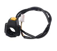 Motorbike Ignition Starter Button 22mm ATV Motorcycle Horn Kill Off Stop Switch Button Dual Sport Quad Start Motorbike Accessories Control Handle Switches Accessories(Yellow)