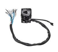 Motorbike Ignition Starter Button 7/8" Motorcycle Horn Turn Signal Headlight Switch Electrical Start 12V Double Throttle Universal Handlebar Control Switches Motorbike Parts