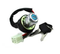 Motorbike Ignition Switch For Meerkat For Kazuma 50cc 70cc 90cc 110cc 125cc ATV Quad 4 Wheeler 6 Wire Pin On Lock Off Ignition Key Switch + 2 Keys Scooter Key Ignition