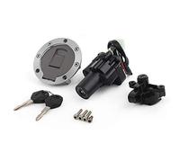 Motorbike Ignition Switch Key Lock Fuel Gas Tank Cap Set For Xjr400 93-02 Xjr600 94-98 Yzf600 96-03 Yzf1000 97-98. Ignition Switch Fuel Lock