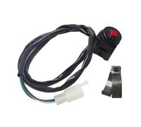 Motorbike Ignition Switch Keys ATV Motorcycle Quad Start Horn Kill Off Stop Button Key Lgnition Pads Brake(Red)