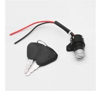 Motorbike Ignition Switch Lock 1 Set Ignition Key Ebike Switch 2 Wire Position For Electric Scooter E-Bike Lock(2 PINS)