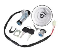 Motorbike Ignitions Compatible With CBF125 2009 2010 2011 2012 2013 Motorcycle Ignition Switch Lock Fuel Gas Tank Cap Cover For Seat Handle Locks