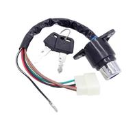 Motorbike Ignitions Compatible With CM400A 1979-1981 For CM400T 1979-1981 1 Set Motorcycle Ignition Switch Lock 5 Wires With 2 Keys