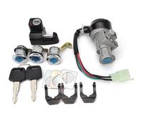 Motorbike Ignitions Compatible With CN250 For Helix 1986 1987 1988 1989 1990 1991 1992 1993 1994 1995-2007 Ignition Switch Gas Cap Lock Kit With Key 35010-KS4-711