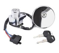 Motorbike Ignitions Compatible With For VN800 For Vulcan 800 2002-2004 Ignition Switch Fuel Cap And For Seat Lock Kit OEM: 27005-1188