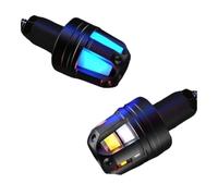 Motorbike Indicators 2pcs 12V Motorcycle LED Turn Light Flasher Handle Grip Bar Blinker Lamp Lighting Universal Motorbike Indicators