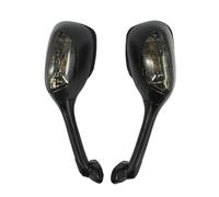 Motorbike Indicators Motorcycle Rearview Rear View Side Mirrors With Turn Signal Light Lamp For SUZUKI GSXR 600 750 1000 2006-2010 K6 K7 K8 SV650 650S Turn Signals Lights(Smoke)