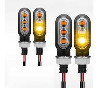 Motorbike Indicators Motorcycle Turn Signal Lights Indicator Lamp For BMW S1000RR S1000XR S1000R HP4 F650GS F750GS C400GT C400X C400 GT X C600 C600sport Turn Signals Lights(CLEAR,4 pcs)