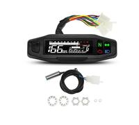 Motorbike Instrument assembly Universal Digital Motorcycle Speedometer Meter Digital Tachometer Odometer Instrument Sensor Speed Odometer