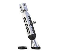 motorbike kick stand Motorcycle Side Stand Suitable For Little Monkey Ghost Fire Electric For(Silver)