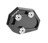 Motorbike Kickstand Extender Motorcycle Kickstand Side Stand Extension Enlarger Plate Pad For YA&MAHA MT-07 MT07 Tracer 700 MT 07 Cage XSR 700 2022 2023