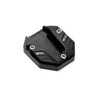 Motorbike Kickstand Pad Motorcycle Bike Kickstand Extender Foot Side Stand Extension Pad With Screwdriver Support Plate Motorbike Accessories