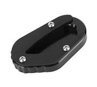 Motorbike Kickstand Pad, Side Stand Enlarge Extension Pad, Motorcycle Stand Kickstand Plate, Enlarge Pad Kickstand Extension Foot Plate Pad Fit for Bonneville (Black)
