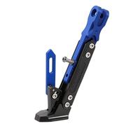 Motorbike Kickstands for Triumph Tiger 1200 Explorer, Adjustable Nonslip Side Parking Foot Support for Scooter Electric Bike,C/Blue