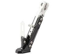 Motorbike Kickstands for Triumph Tiger 1200 Explorer, Adjustable Nonslip Side Parking Foot Support for Scooter Electric Bike,D/Silver