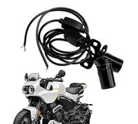 Motorbike LED Shadow Projector - 3.4x1.8cm Lamp, Underbody Waterproof Lighting System, Artistic Ground Beam, Aviation Alloy Housing | Touring Setups, Night Drive Scenes, Club Exhibitions, Stun