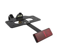 Motorbike License Plate Bracket For Ruckus For Zoomer NPS50 2003-2024 Rear Tail Light Bracket Mount Tidy Fender Eliminator Motorcycle License Plate Holder(B)