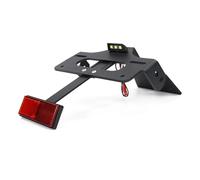 Motorbike License Plate Bracket For Triumph For Trident 660 2021-2024 Motorcycle Rear Tail Tidy Fender Eliminator Kit License Plate Holder LED Light