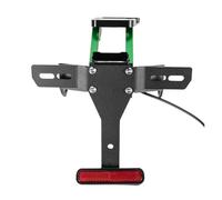 Motorbike License Plate Holder Motorcycle License Plate Holder Bracket For Kawasaki Z900 ZH2 2020-2023 Tail Tidy Fender Eliminator Tail Tidy Plate Bracket(Green)