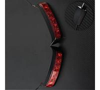 Motorbike light For Harley For Road Glide For Ultra FLTRU 2016 2017 2018 2019 Motorcycle Tail Brake Light(Black- Silver)