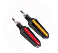 Motorbike light Motorcycle Tail Light Running Brake Lights Turn Signal Lamp License Plate For BMW S1000RR S1000XR S1000R HP4 F650GS F750GS(Red Yellow)