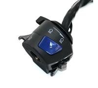 Motorbike Light Switches Motorcycle Switch Handlebar Control For Universal Bullet Connector Handlebar Switches ON/OFF Button Connector Push Switch(Left horn)