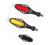 Motorbike light Tail Brake Light Motorcycle Accessories For H-ONDA CBR500R CB500F CB190R CB650F CBR650F(Black- Silver)